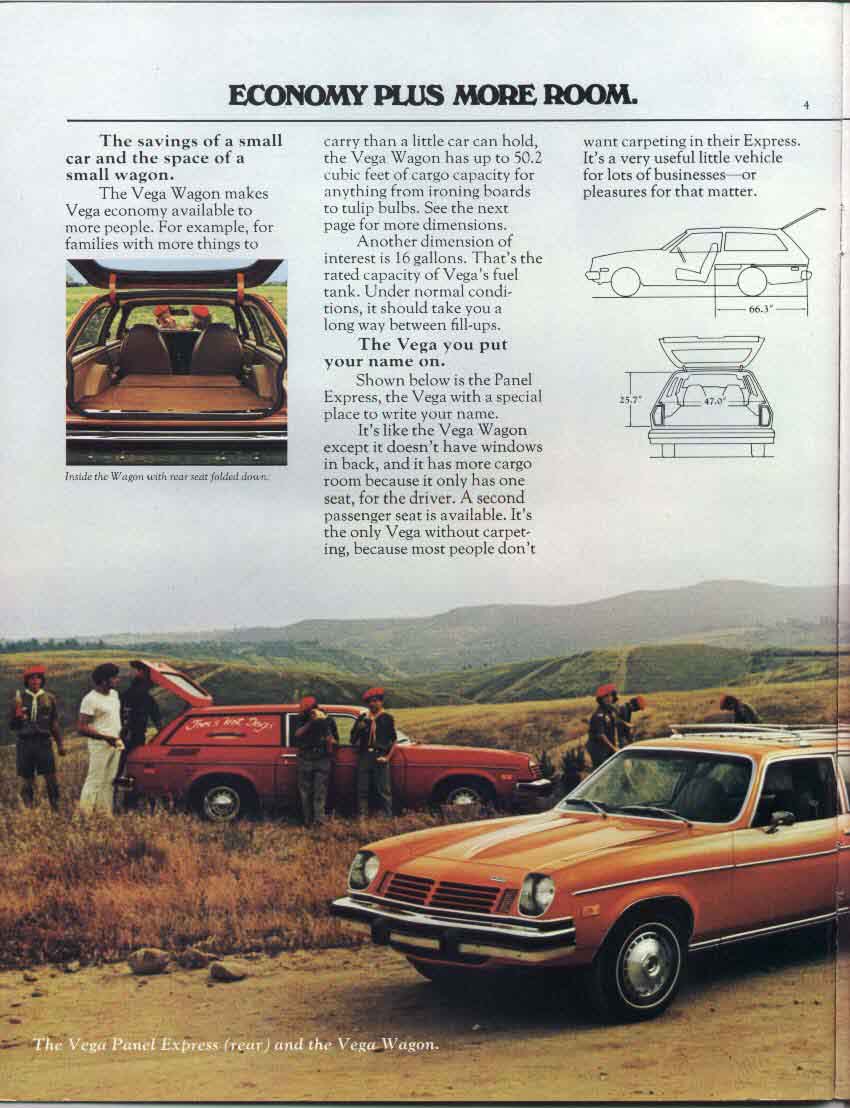 1975 Chevrolet Vega Brochure Page 8